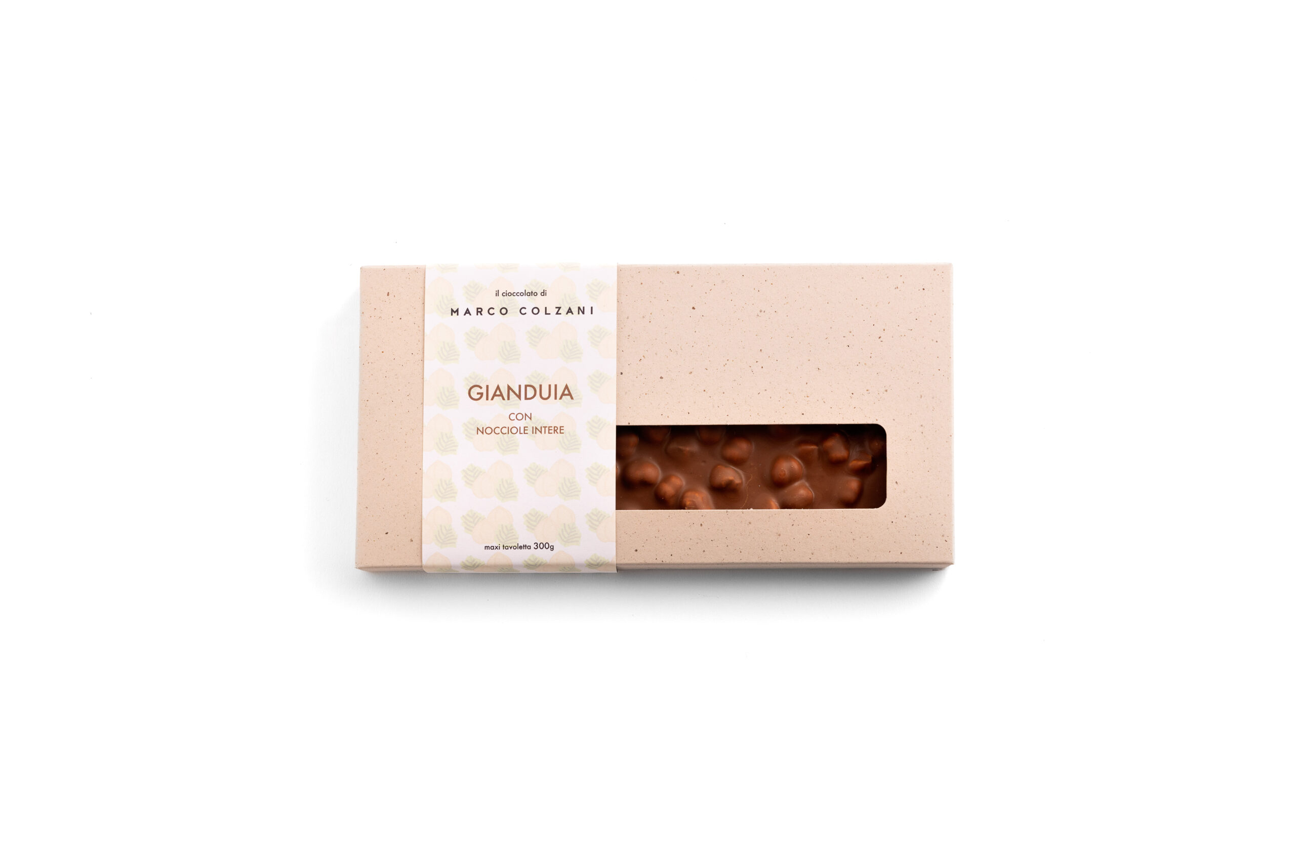 Maxi Gianduia Chocolate Bar with Whole Hazelnuts